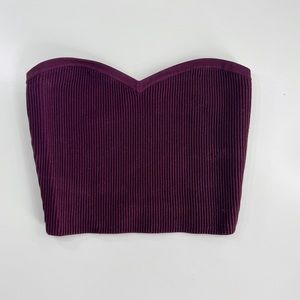 Purple Aritzia ribbed tube top! -never worn